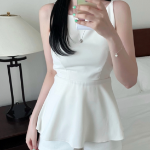 NICE Peplum Sleeveless Blouse