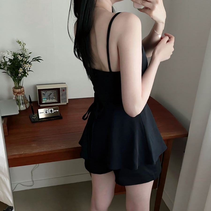 NICE Peplum Sleeveless Blouse