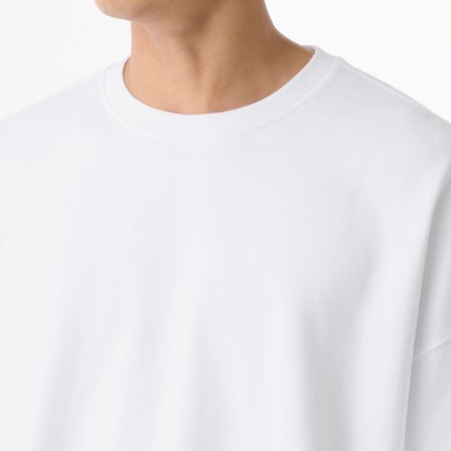 Musinsa Standard Loose Balloon Sweatshirt – White