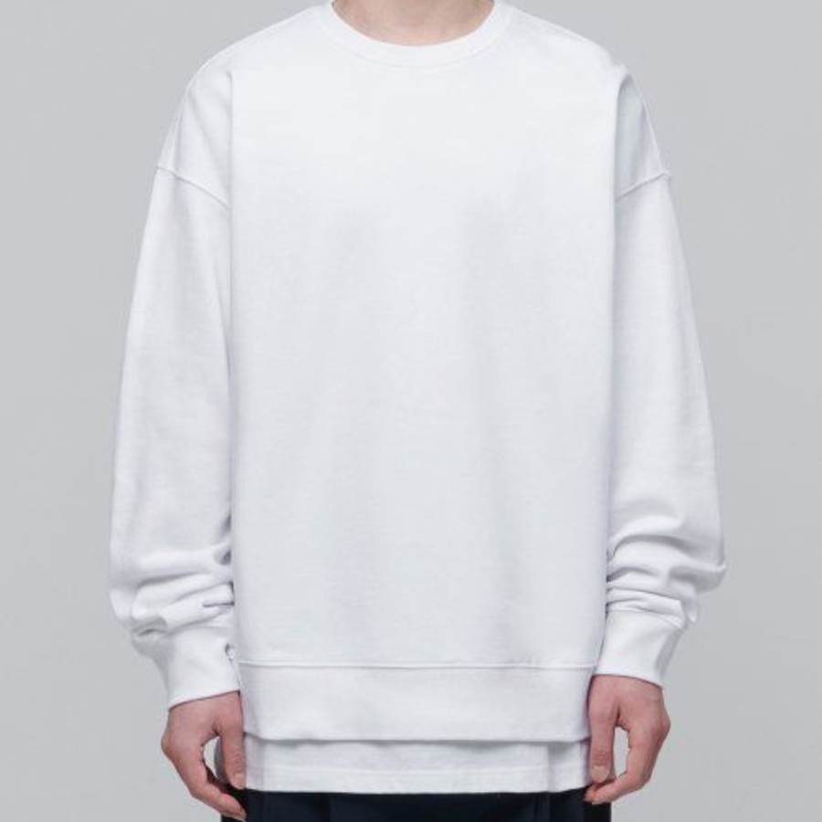 Musinsa Standard Oversized Sweatshirt – White