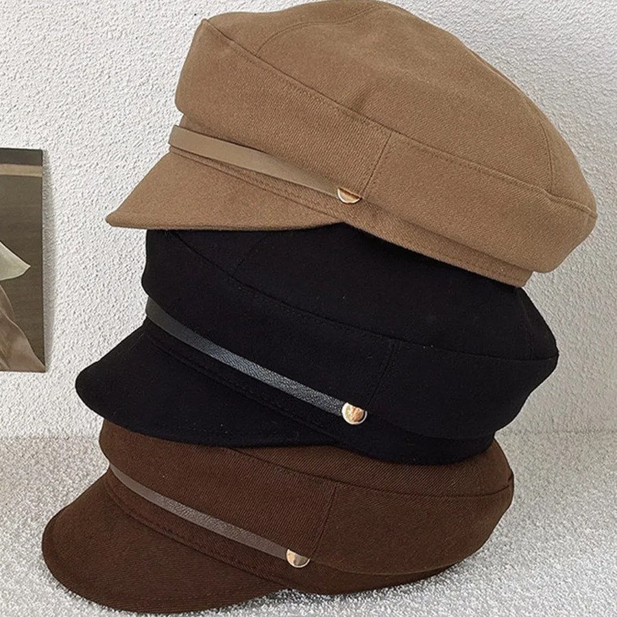 Кепка Thebin Gold Point Hunting Cap — стиль в морском духе с изысканным золотым акцентом