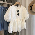 Sarangseureoun – блузка Puff Lace Blouse