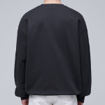 Musinsa Standard Flat Terry Oversized String Sweatshirt – Dark Grey