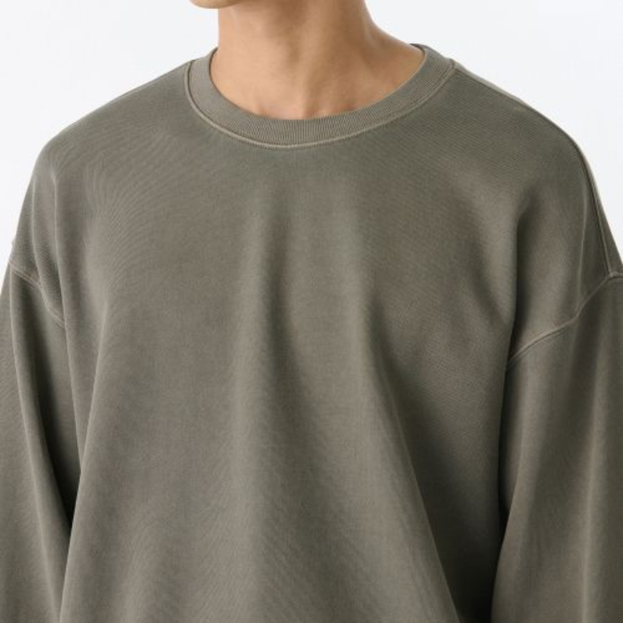 Musinsa Standard Pigment Oversized Sweatshirt – Khaki