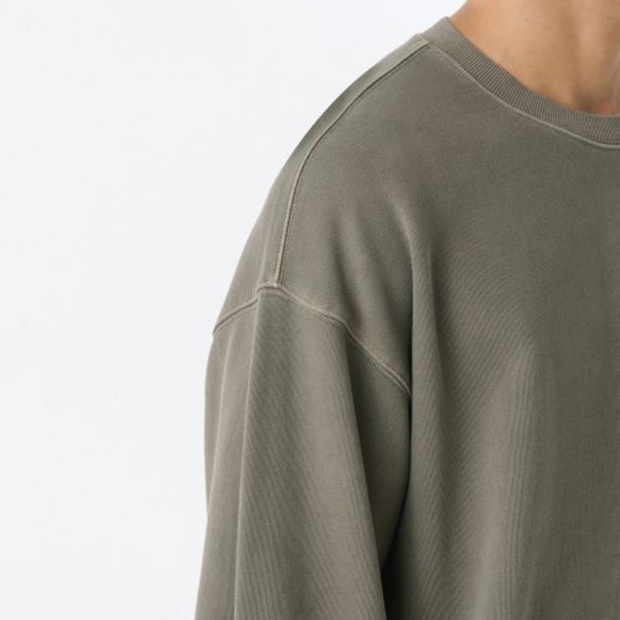 Musinsa Standard Pigment Oversized Sweatshirt – Khaki