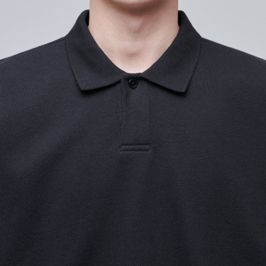 Musinsa Standard Oversized Collared Sweatshirt – Dark Grey