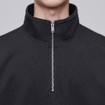 Musinsa Standard Oversized Half-Zip Sweatshirt – Dark Grey