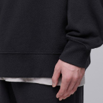 Musinsa Standard Oversized Half-Zip Sweatshirt – Dark Grey