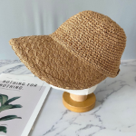 Кепка Rattan Velcro Straw Cap — лёгкий и дышащий летний аксессуар в природном стиле