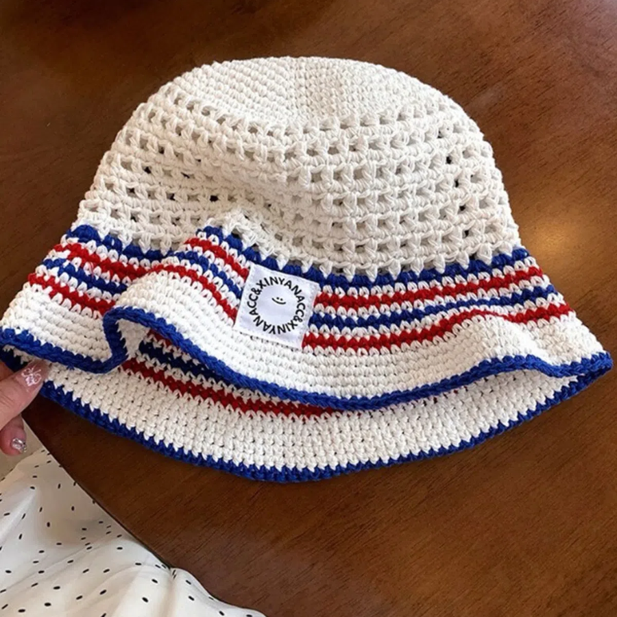 Вязаная панама Saudi Knit Bucket Hat — комфорт и фактура в стиле уличной моды