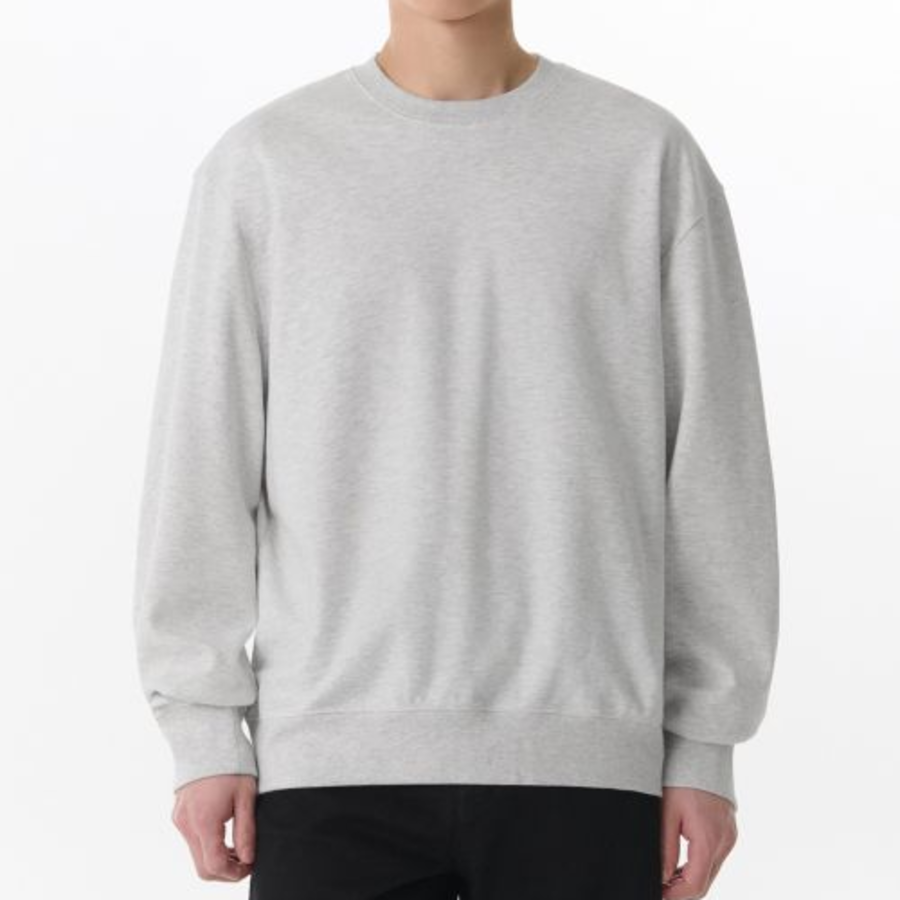 Musinsa Standard [Cooltandard] Regular Sweatshirt – Light Grey
