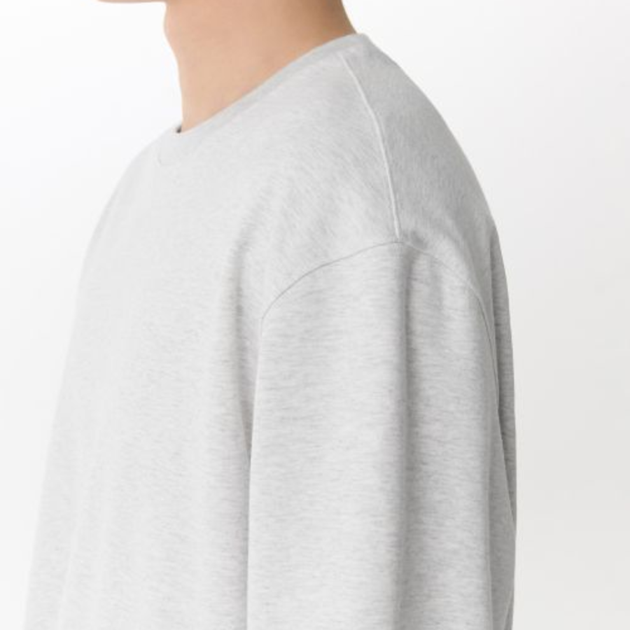 Musinsa Standard [Cooltandard] Regular Sweatshirt – Light Grey