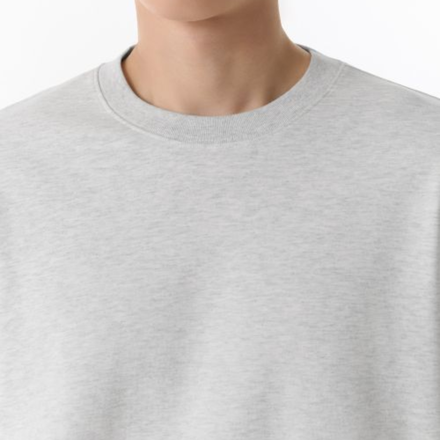 Musinsa Standard [Cooltandard] Regular Sweatshirt – Light Grey