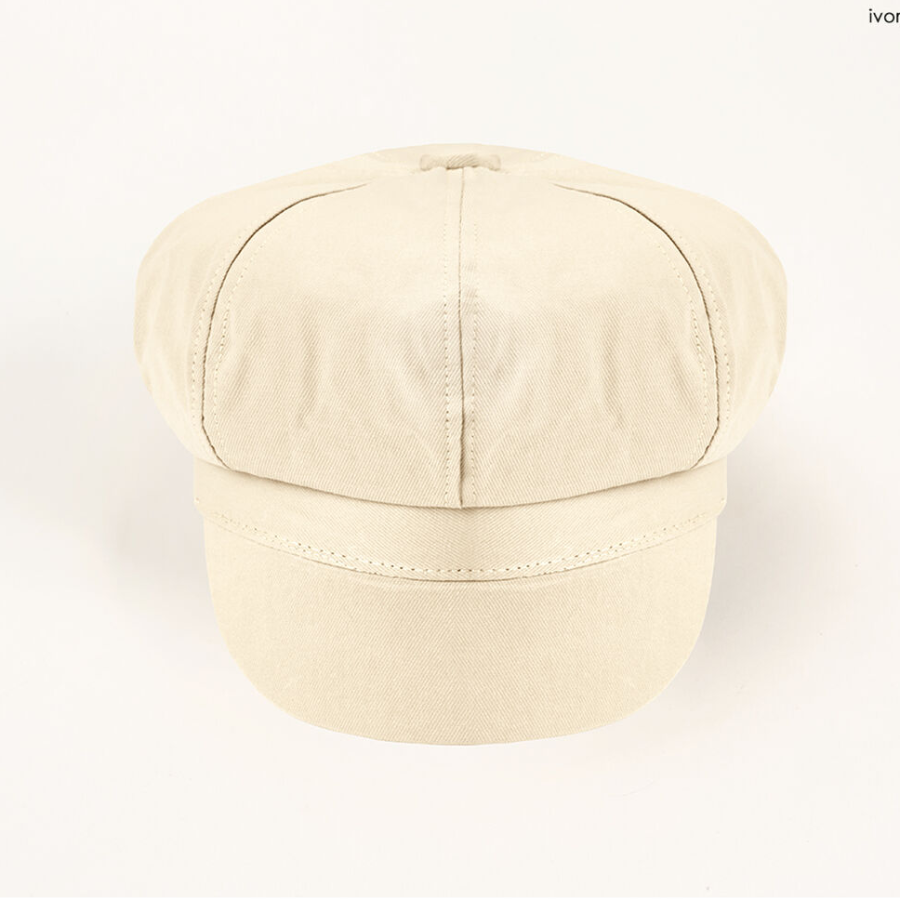 Базовая кепка Basic Newsboy Cap — универсальный аксессуар в винтажном стиле