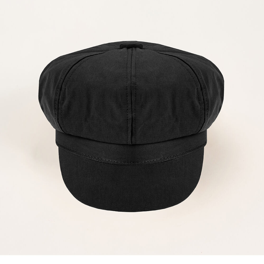 Базовая кепка Basic Newsboy Cap — универсальный аксессуар в винтажном стиле