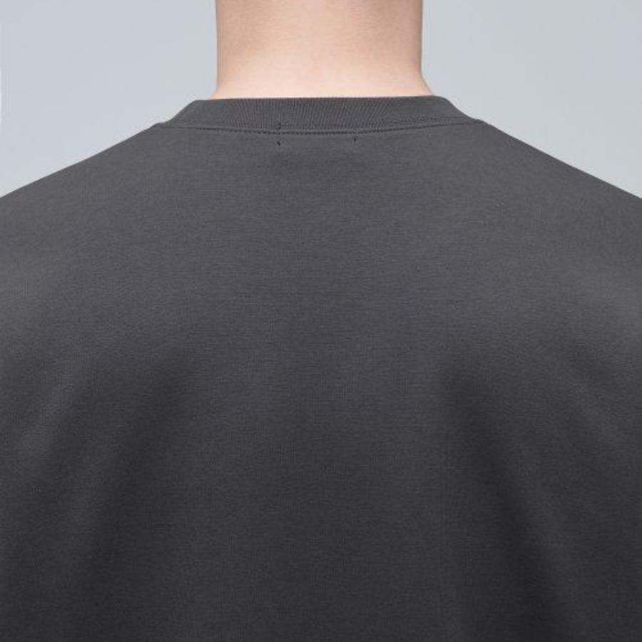 Musinsa Standard Flat Terry Oversized String Sweatshirt – Gunmetal