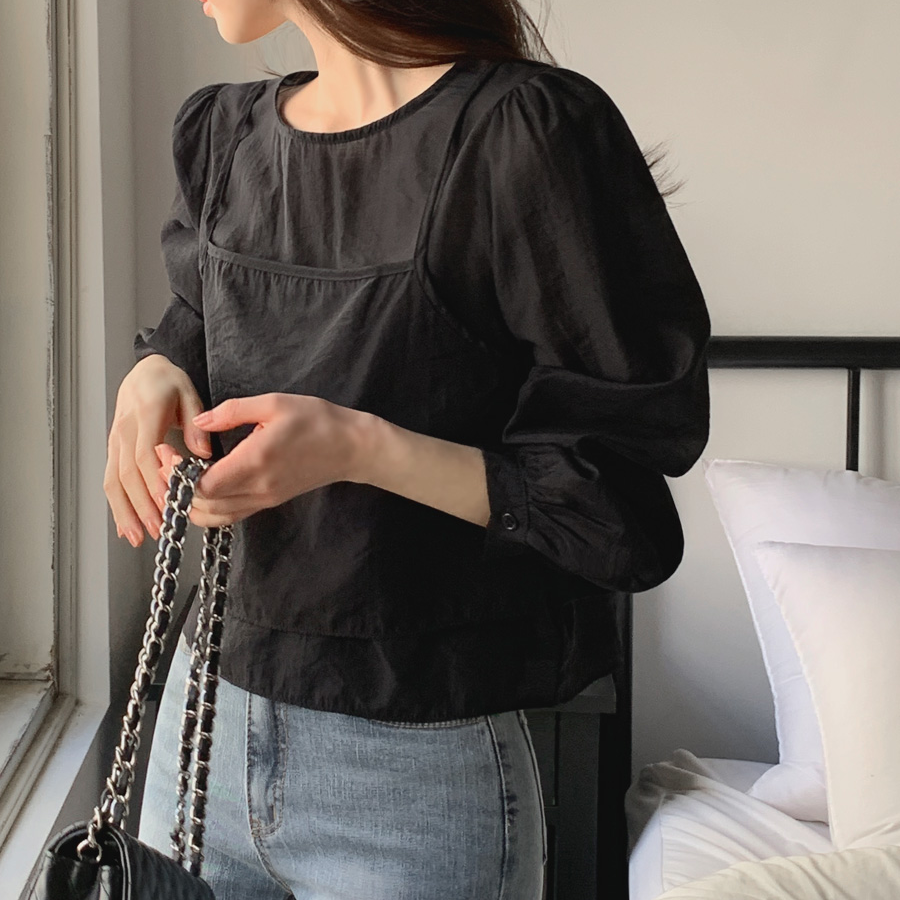 Raven – блузка Bustier Layered Blouse