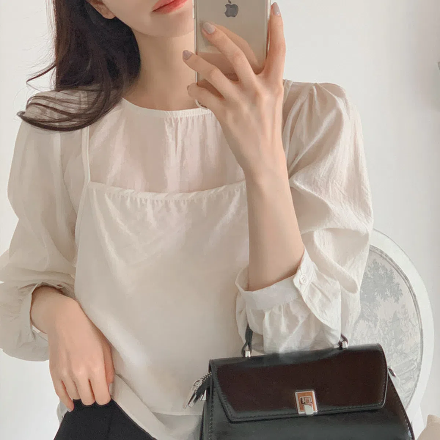 Raven – блузка Bustier Layered Blouse