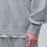 Musinsa Standard Oversized Half-Zip Sweatshirt – Grey