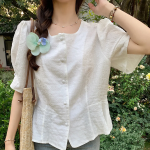 Swan – блузка Square Short Sleeve Blouse