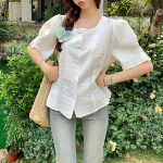 Swan – блузка Square Short Sleeve Blouse