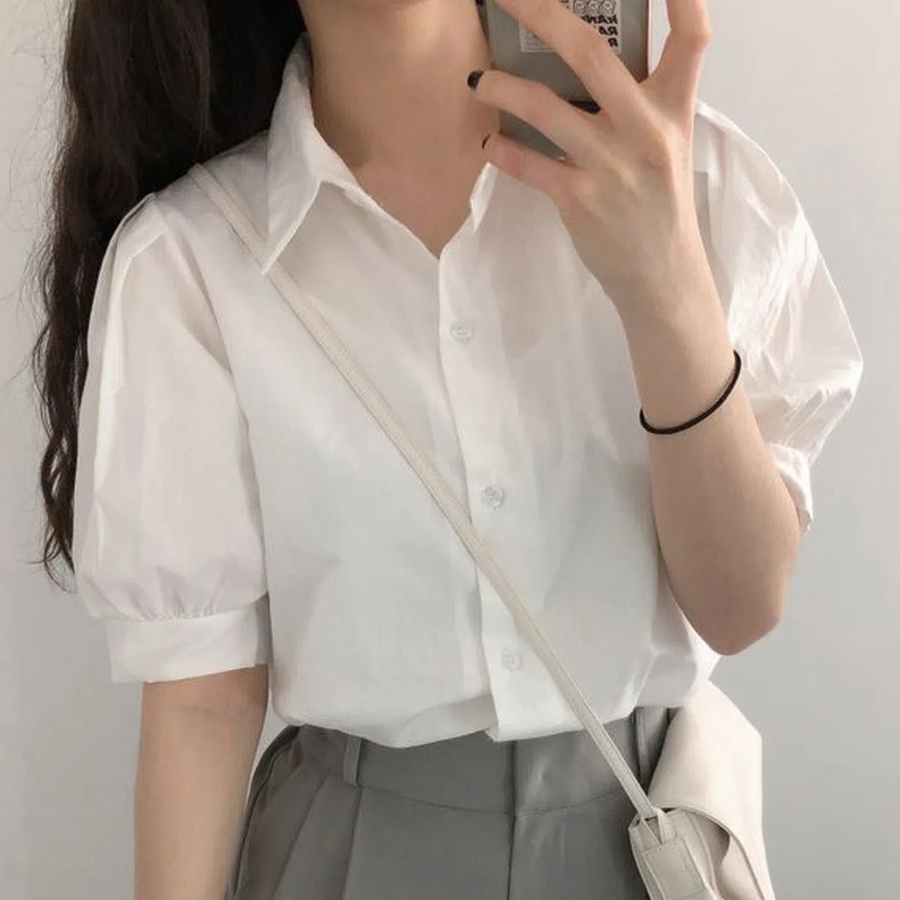 Tena – блузка Pintuck Short Sleeve Blouse