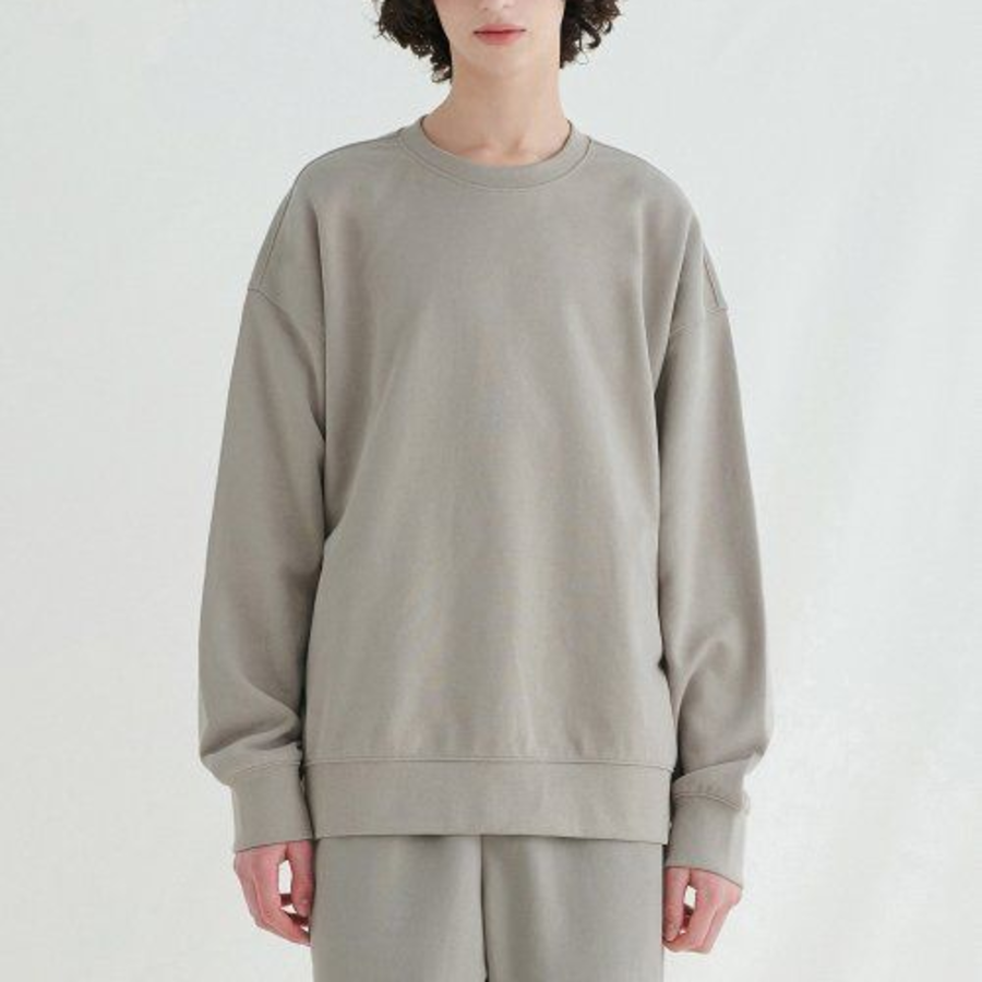 Melange Master Oversized Sweatshirt – Beige