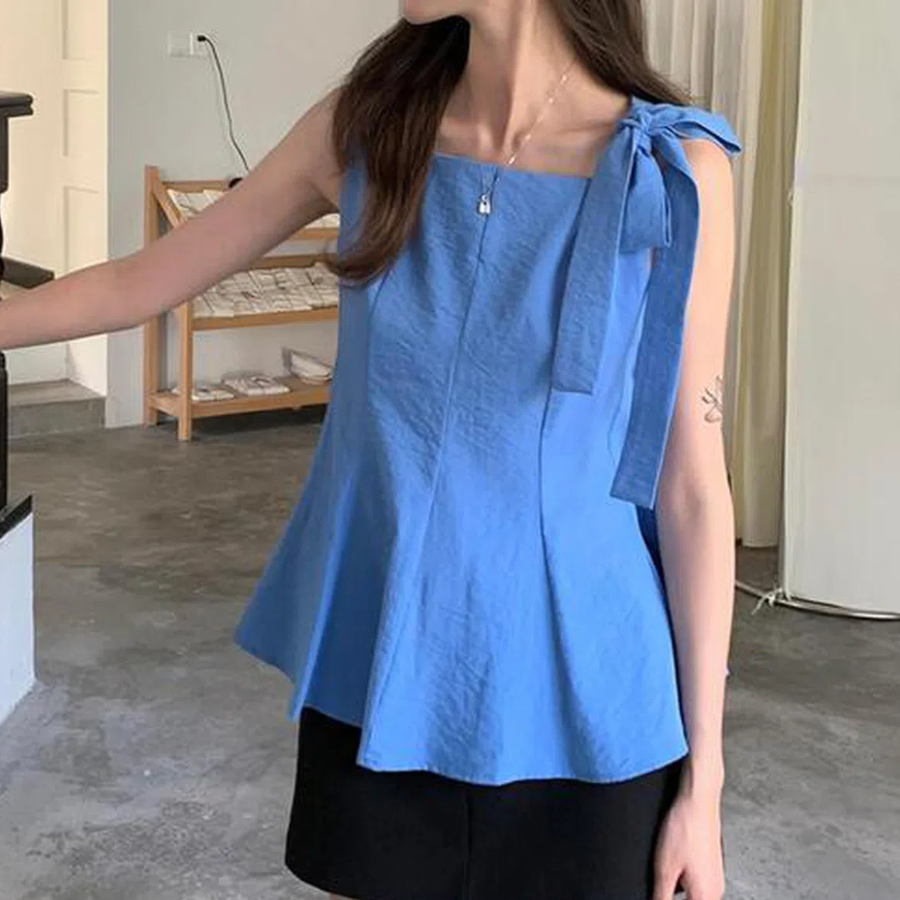 Ridy – блузка Ribbon Sleeveless A-Line Blouse