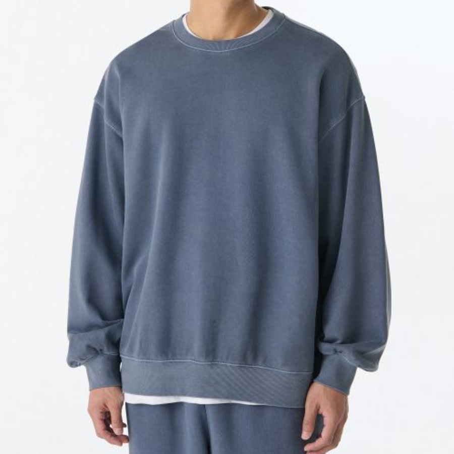 Musinsa Standard Pigment Oversized Sweatshirt – Blue