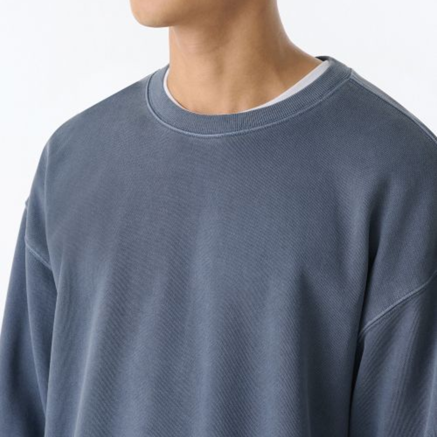 Musinsa Standard Pigment Oversized Sweatshirt – Blue