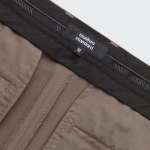 [Cooltandard] Tapered Hidden Banding Crop Slacks [Dusty Beige]