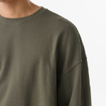 Musinsa Standard Loose Balloon Sweatshirt – Khaki