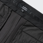 [Cooltandard] Tapered Hidden Banding Crop Slacks [Gunmetal]