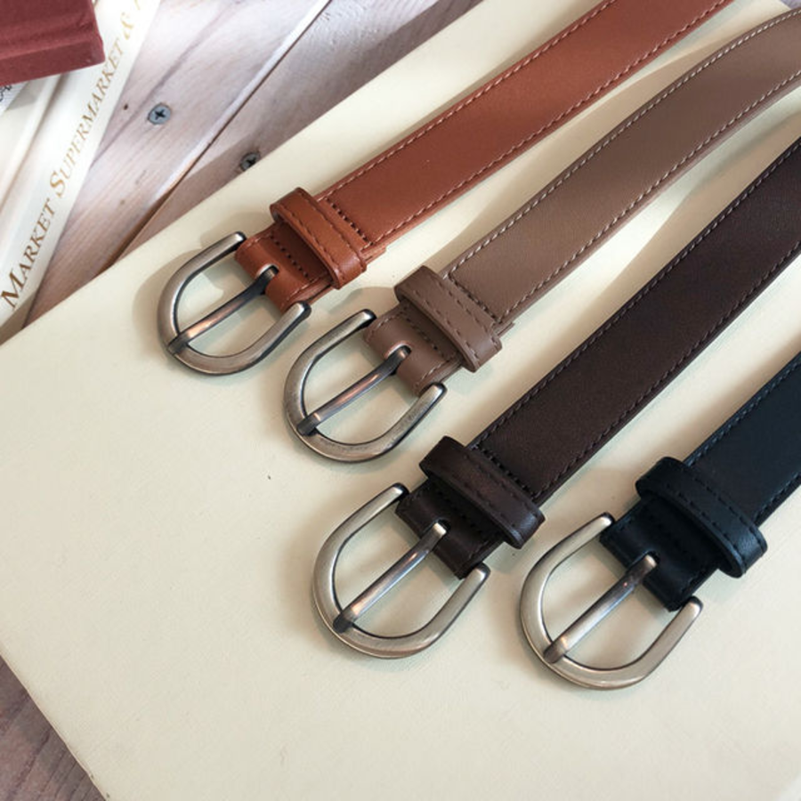 Ремень Round Vintage Gold — винтажная изюминка для акцентных образов