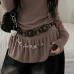 Ремень Bohemian Leather Stud Strap — этнический шарм и винтажный характер