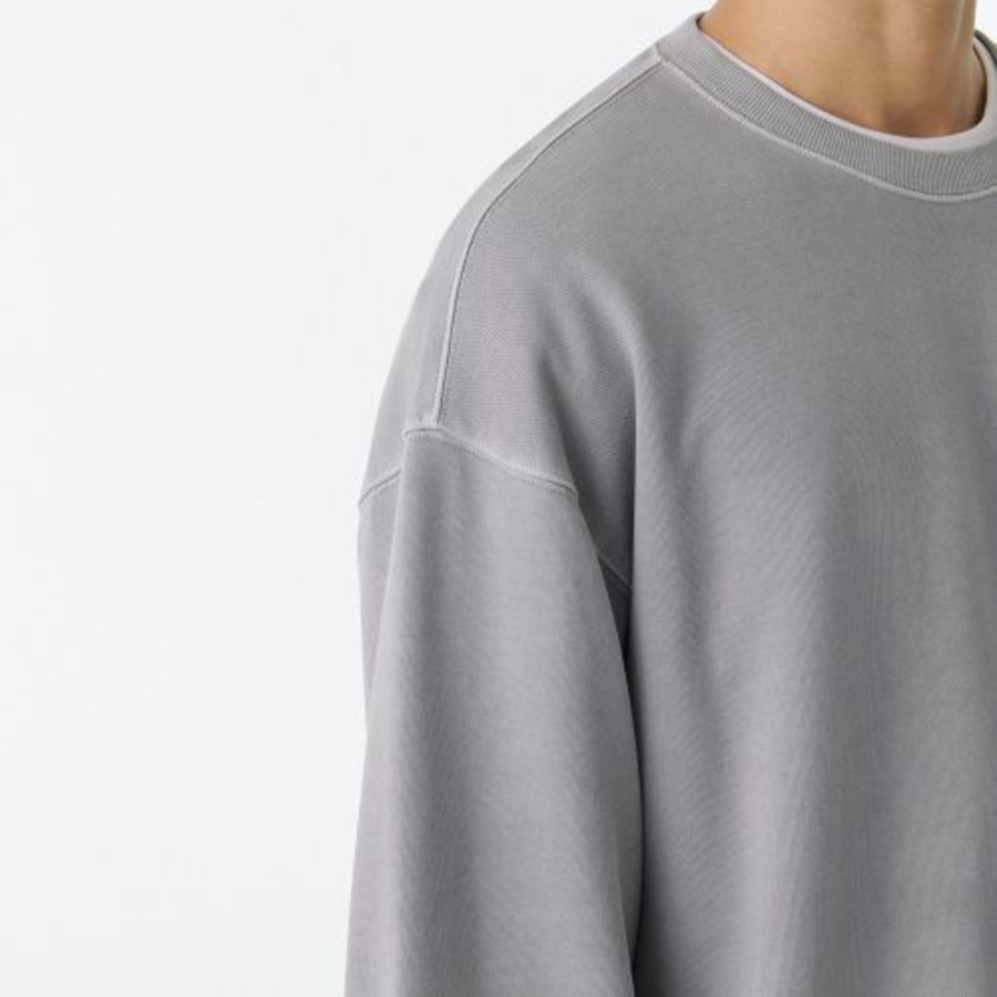 Musinsa Standard Pigment Oversized Sweatshirt – Grey