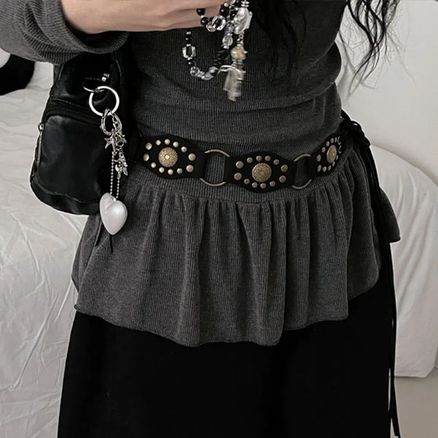 Ремень Hippie Suede Bohemian Belt — богемный дух и винтажная мягкость