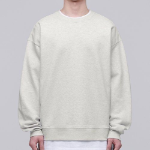 Musinsa Standard Flat Terry Oversized Sweatshirt – Oatmeal
