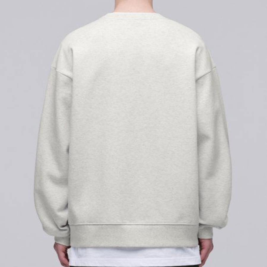 Musinsa Standard Flat Terry Oversized Sweatshirt – Oatmeal