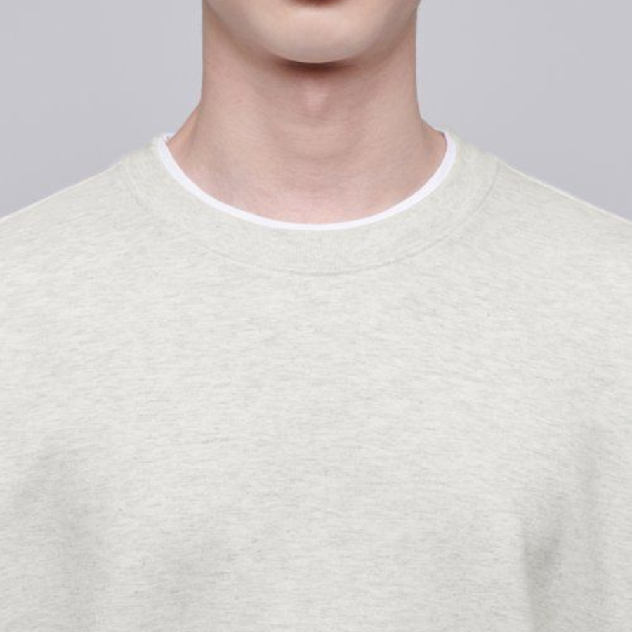 Musinsa Standard Flat Terry Oversized Sweatshirt – Oatmeal