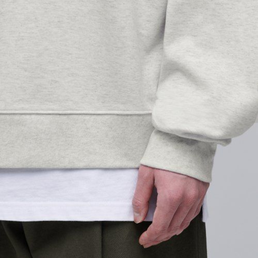 Musinsa Standard Flat Terry Oversized Sweatshirt – Oatmeal