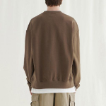 Melange Master Oversized Sweatshirt – Brown