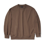 Melange Master Oversized Sweatshirt – Brown
