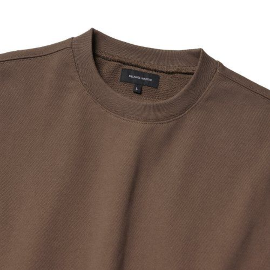 Melange Master Oversized Sweatshirt – Brown