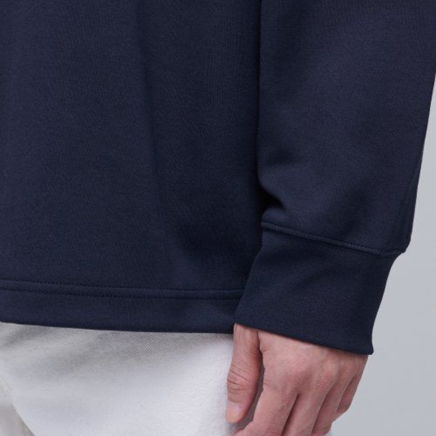 Musinsa Standard Flat Terry Oversized String Sweatshirt – Navy