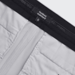 [Cooltandard] Tapered Hidden Banding Crop Slacks [Light Gray]