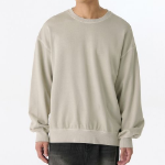 Musinsa Standard Pigment Oversized Sweatshirt – Cream