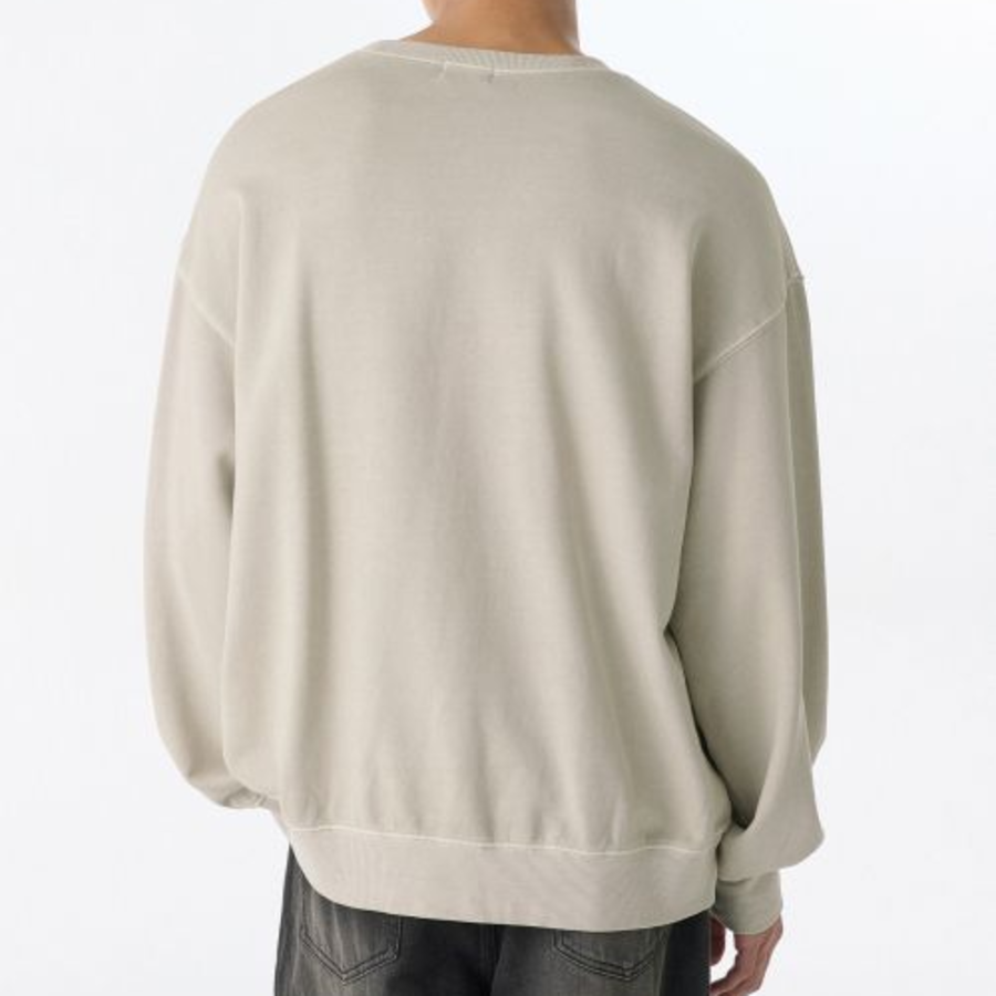 Musinsa Standard Pigment Oversized Sweatshirt – Cream