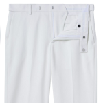 [Cooltandard] Straight Hidden Banding Slacks [White]