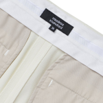 [Cooltandard] Straight Hidden Banding Slacks [Cream]